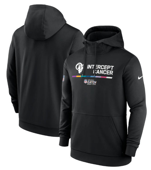 Men's Los Angeles Rams Black 2022 Crucial Catch Therma Performance Pullover Hoodie,We sell and wholesale Men's Los Angeles Rams Black 2022 Crucial Catch Therma Performance Pullover Hoodie on line form chian!